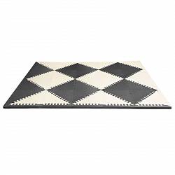 Напольный коврик-пазл, цвет черный/кремовый (Skip Hop, SH 245211veg) - миниатюра
